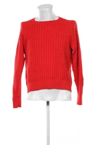 Pánský svetr  Tommy Hilfiger, Velikost XL, Barva Červená, Cena  1 229,00 Kč