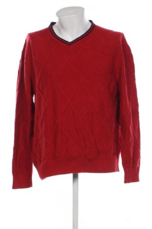 Pánský svetr  Tommy Hilfiger, Velikost XL, Barva Červená, Cena  1 229,00 Kč