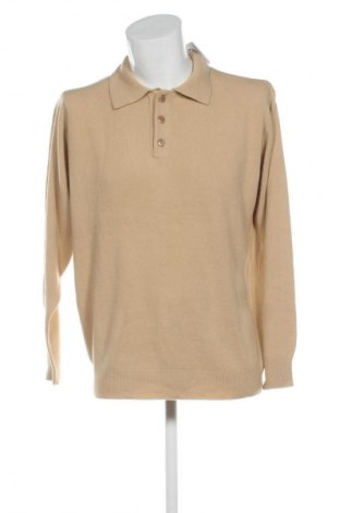 Мъжки пуловер Unbranded, Размер M, Цвят Бежов, Цена 9,71 €