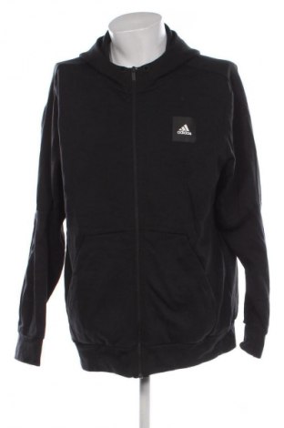 Herren Sweatshirt Adidas, Größe XXL, Farbe Schwarz, Preis € 33,99