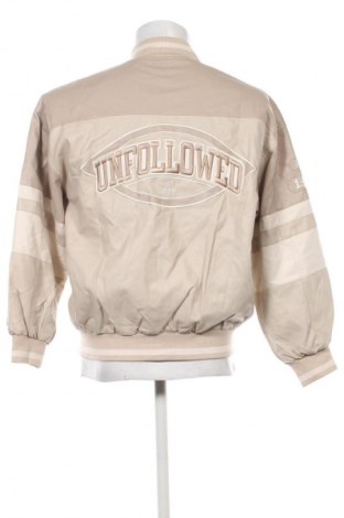 Pánská kožená bunda  About You, Velikost S, Barva Béžová, Cena  589,00 Kč