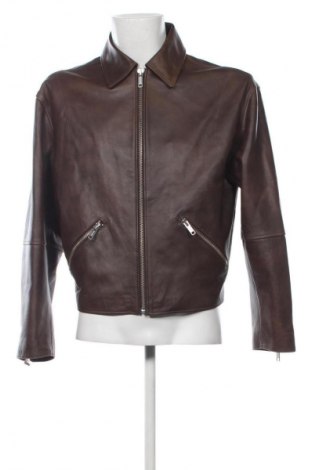 Férfi bőrdzseki Calvin Klein, Méret M, Szín Barna, Ár 246 969 Ft