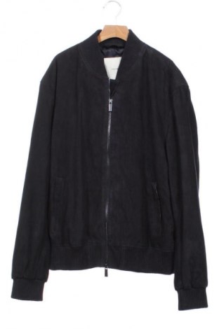 Pánská kožená bunda  Calvin Klein, Velikost XS, Barva Modrá, Cena  4 599,00 Kč