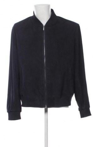 Pánská kožená bunda  Calvin Klein, Velikost L, Barva Modrá, Cena  13 049,00 Kč