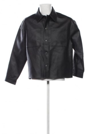 Мъжко кожено яке Calvin Klein Jeans, Размер S, Цвят Черен, Цена 80,78 €