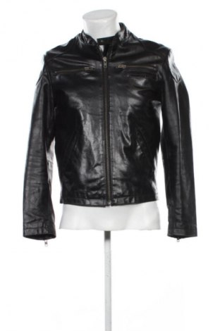 Pánská kožená bunda  H&M, Velikost M, Barva Černá, Cena  1 599,00 Kč