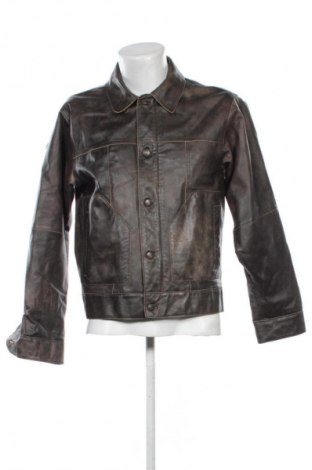 Męska skórzana kurtka Timberland, Rozmiar M, Kolor Brązowy, Cena 464,99 zł