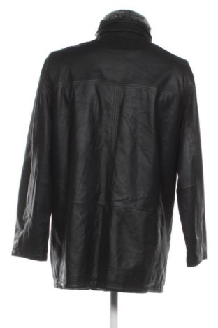 Мъжко кожено яке Unbranded, Размер L, Цвят Черен, Цена 17,38 €