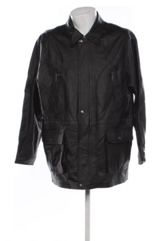 Мъжко кожено яке Unbranded, Размер XL, Цвят Черен, Цена 33,23 €