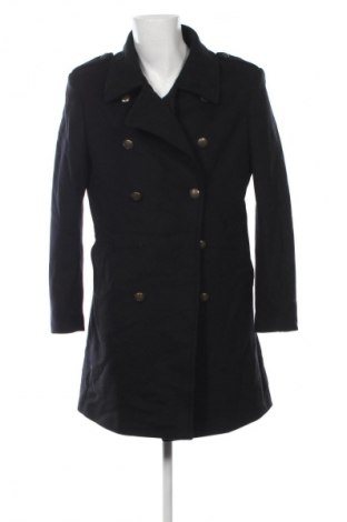 Мъжко палто Zara, Размер XL, Цвят Черен, Цена 26,07 €