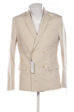 Ανδρικό σακάκι Calvin Klein, Μέγεθος L, Χρώμα Εκρού, Τιμή 137,99 €