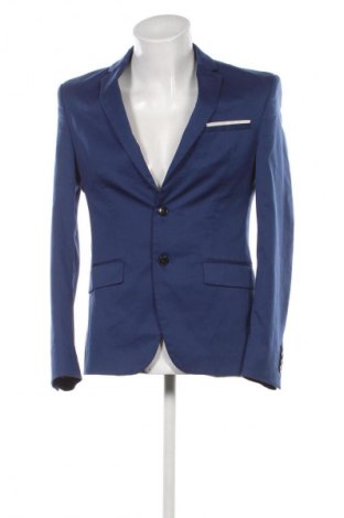 Мъжко сако Zara, Размер M, Цвят Син, Цена 18,91 €