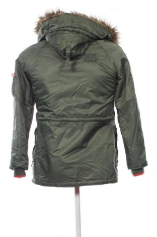 Pánska bunda  Superdry, Veľkosť M, Farba Zelená, Cena  48,95 €