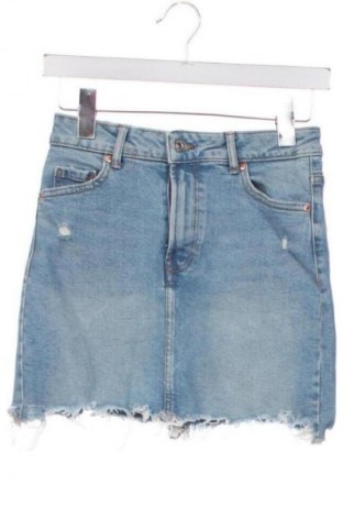 Spódnica Bershka, Rozmiar XXS, Kolor Niebieski, Cena 61,99 zł