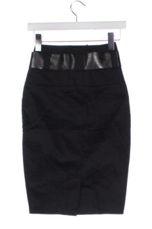 Fustă Pull&Bear, Mărime XXS, Culoare Negru, Preț 26,07 Lei