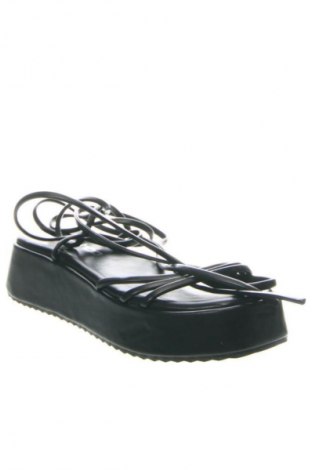 Σανδάλια Boohoo, Μέγεθος 37, Χρώμα Μαύρο, Τιμή 20,91 €