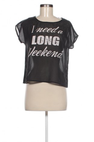 Damen Shirt Terranova, Größe S, Farbe Schwarz, Preis € 3,99