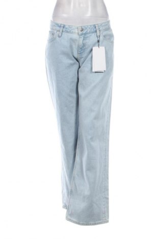 Damskie jeansy Calvin Klein Jeans, Rozmiar XL, Kolor Niebieski, Cena 427,99 zł, #130561506