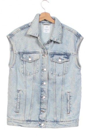 Damska kamizelka Sinsay, Rozmiar XS, Kolor Niebieski, Cena 33,99 zł