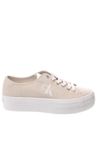 Γυναικεία παπούτσια Calvin Klein Jeans, Μέγεθος 39, Χρώμα  Μπέζ, Τιμή 32,99 €, #130563052