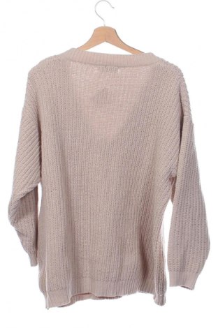 Pulover de femei Bershka, Mărime XS, Culoare Bej, Preț 27,99 Lei