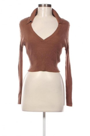 Γυναικείο πουλόβερ H&M Divided, Μέγεθος L, Χρώμα Καφέ, Τιμή 3,99 €