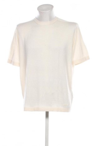 Мъжки пуловер Calvin Klein, Размер L, Цвят Екрю, Цена 97,14 €, #130551334