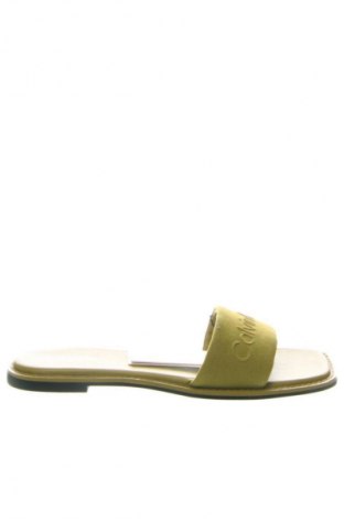 Papuci Calvin Klein, Mărime 38, Culoare Verde, Preț 475,99 Lei, #135182498