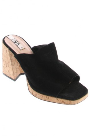 Γυναικείες παντόφλες Zara, Μέγεθος 42, Χρώμα Μαύρο, Τιμή 15,99 €