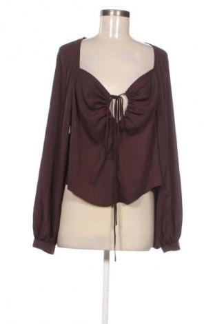 Дамска блуза ASOS, Размер XL, Цвят Кафяв, Цена 27,09 €