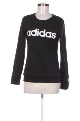 Γυναικεία μπλούζα Adidas, Μέγεθος S, Χρώμα Μαύρο, Τιμή 17,99 €