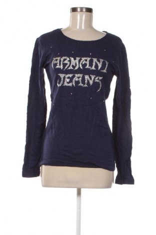 Γυναικεία μπλούζα Armani Jeans, Μέγεθος L, Χρώμα Μπλέ, Τιμή 90,99 €