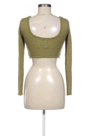 Γυναικεία μπλούζα Bershka, Μέγεθος S, Χρώμα Πράσινο, Τιμή 4,99 €