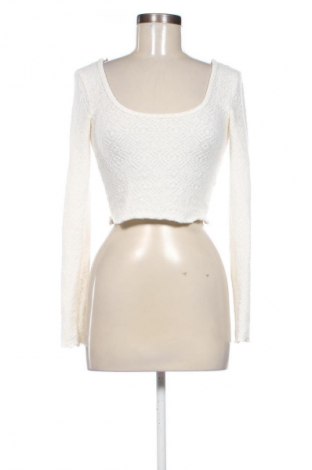 Γυναικεία μπλούζα Bershka, Μέγεθος S, Χρώμα Εκρού, Τιμή 4,99 €