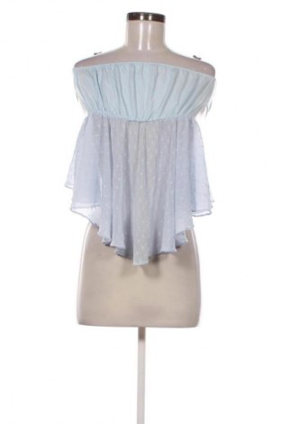 Bluză de femei Bershka, Mărime M, Culoare Albastru, Preț 46,99 Lei