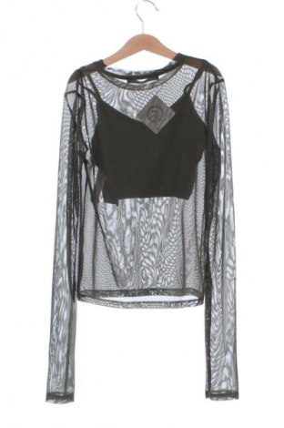 Damen Shirt Bershka, Größe S, Farbe Grün, Preis € 5,99