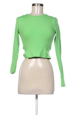 Дамска блуза Bershka, Размер L, Цвят Зелен, Цена 10,22 €