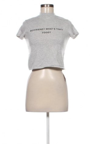 Bluzka damska Bershka, Rozmiar XS, Kolor Szary, Cena 51,99 zł