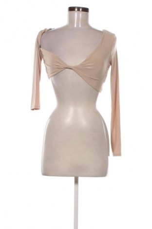 Дамска блуза Boohoo, Размер M, Цвят Бежов, Цена 6,64 €