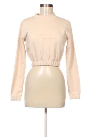 Дамска блуза Calvin Klein Jeans, Размер XXS, Цвят Бежов, Цена 38,34 €