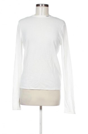 Bluzka damska Calvin Klein Jeans, Rozmiar L, Kolor Biały, Cena 334,99 zł
