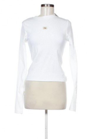 Bluzka damska Calvin Klein Jeans, Rozmiar M, Kolor Biały, Cena 226,99 zł