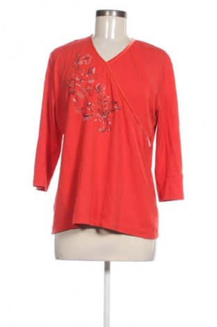 Дамска блуза Delmod, Размер XL, Цвят Червен, Цена 6,13 €