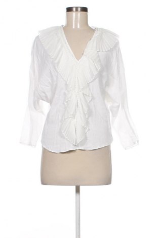 Дамска блуза Massimo Dutti, Размер M, Цвят Бял, Цена 25,05 €