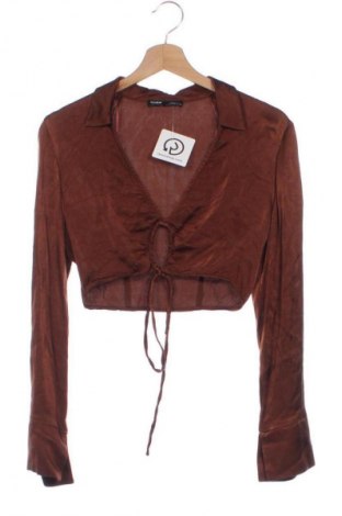 Bluză de femei Pull&Bear, Mărime M, Culoare Maro, Preț 22,99 Lei