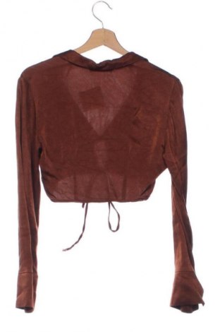 Bluză de femei Pull&Bear, Mărime M, Culoare Maro, Preț 22,99 Lei