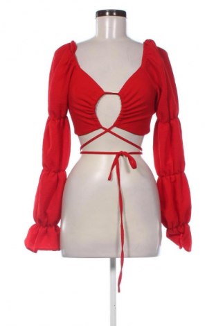 Dámská halenka SHEIN, Velikost S, Barva Červená, Cena  89,00 Kč