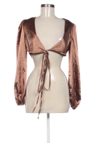 Dámská halenka SHEIN, Velikost S, Barva Hnědá, Cena  136,00 Kč