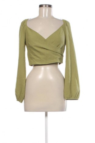 Дамска блуза SHEIN, Размер M, Цвят Зелен, Цена 2,04 €