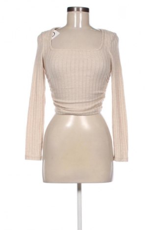 Дамска блуза SHEIN, Размер XS, Цвят Бежов, Цена 4,09 €